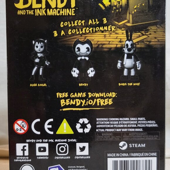 Bendy And The Ink Machine Series 1 – 5” Collectible Figure - New & Sealed - Picture 6 of 7